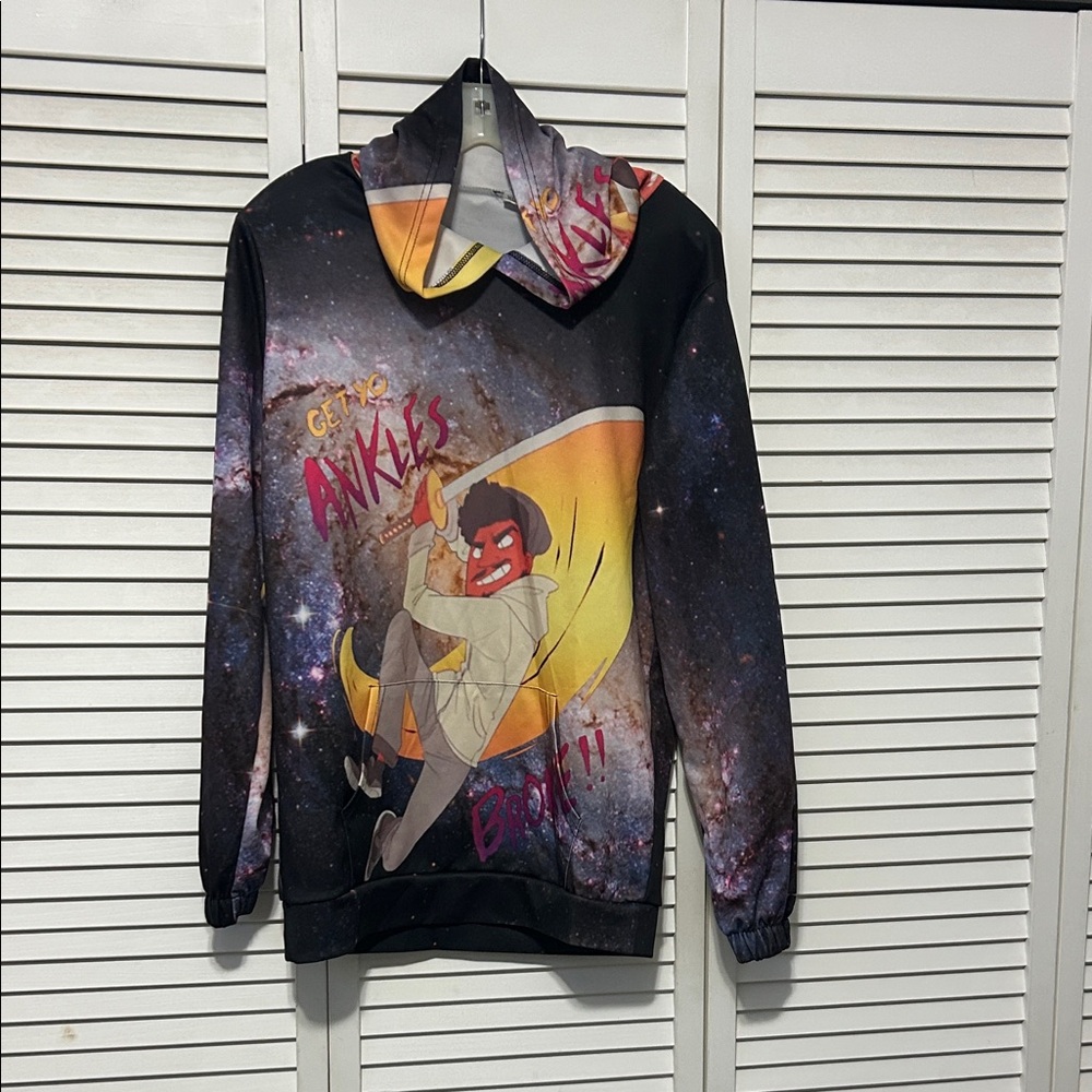 Men's Graphic Galaxy Sweater